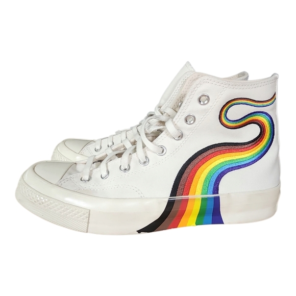 Converse Chuck Taylor Pride High Tops "We/Us/Ours" Men’s 8.5 / Women’s 10.5 - Picture 3 of 9